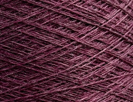 Zegna Baruffa Cashwool 2/30 – Extrafeines Merinogarn Bordeaux Meliert
